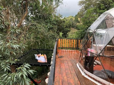 glamping clima calido cerca a bogota
