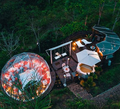 glamping cerca a bogotá clima cálido