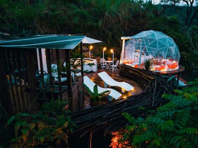 glamping cerca a bogota clima calido
