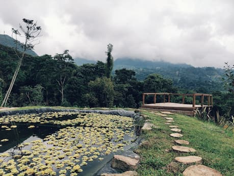 glamping cerca a bogotá clima cálido
