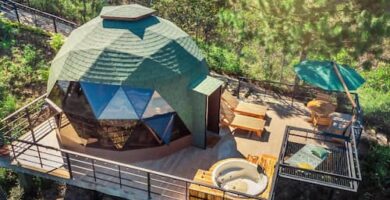 glamping en la vega