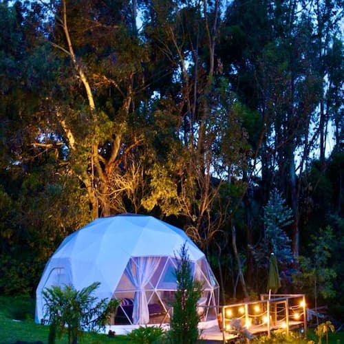 glamping romantico cerca a bogota
