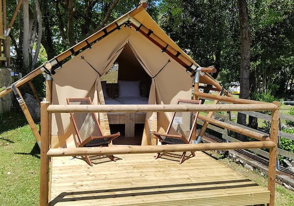 como montar un glamping